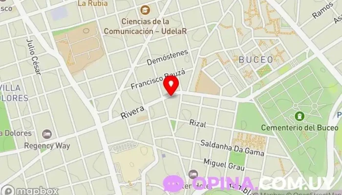 mapa de Opcion Buceo Negocios Inmobiliarios Agentes inmobiliarios en Montevideo