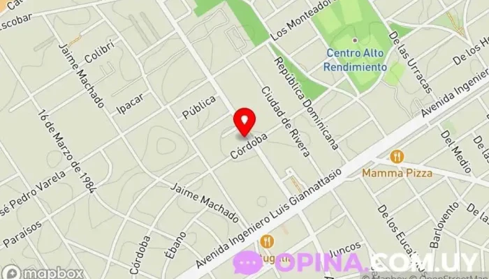mapa de PALADINO PROPIEDADES Agentes inmobiliarios en Ciudad de la Costa