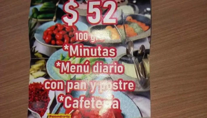 Panaderia Y Confiteria Calo Menu - Montevideo