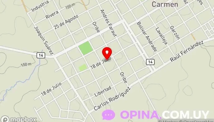 mapa de Pañalera y Papeleria Peke´s Papelería en Villa del Carmen