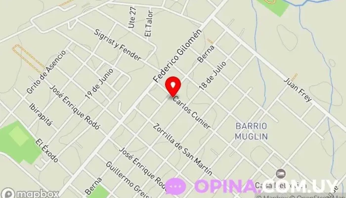 mapa de Papeleria ABC Juguetería, Papelería en Nueva Helvecia