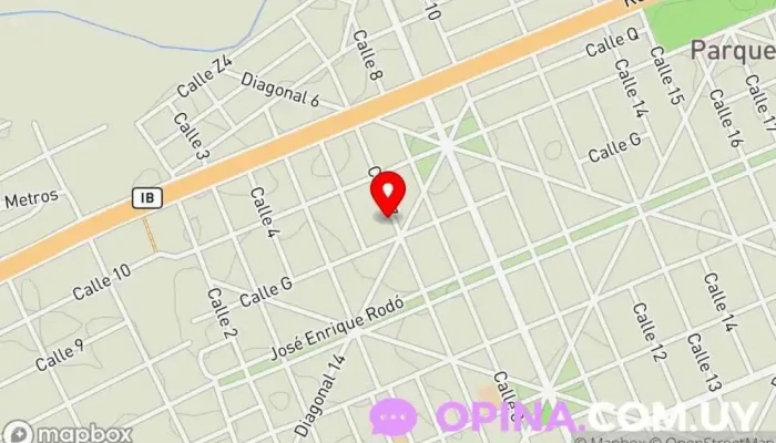 mapa de Papelería Asiel Papelería en Parque del Plata