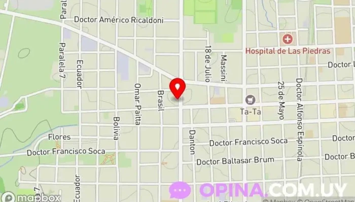 mapa de Papeleria Bless Papelería en Las Piedras