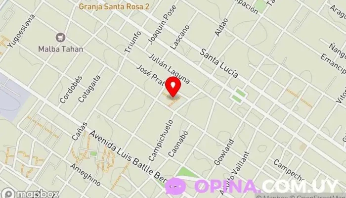 mapa de Papelería Creativa Cyn_desing Tienda de regalos en Montevideo