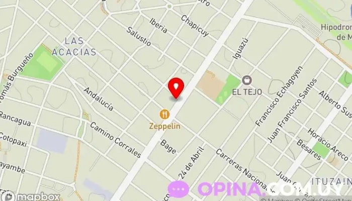 mapa de Papelería Didac Papelería, Copistería, Tienda de regalos, Juguetería en Montevideo