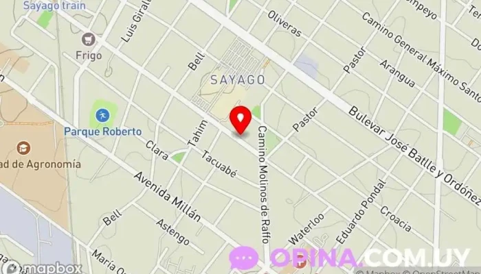 mapa de Papelería Faro de Esperanza Librería, Papelería en Montevideo