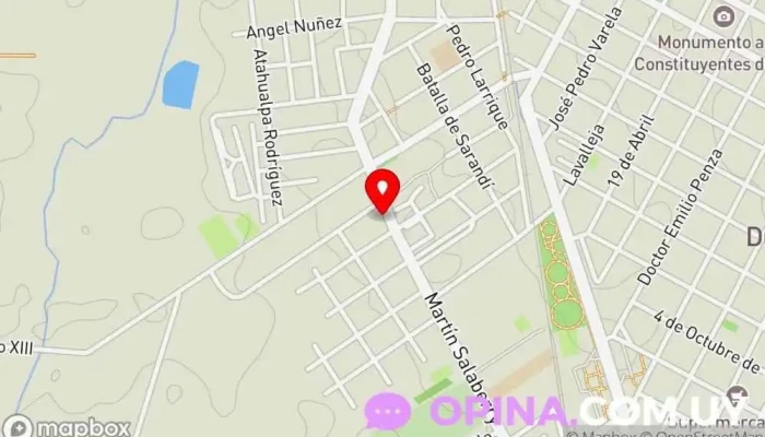 mapa de Papeleria grafis Papelería en Durazno