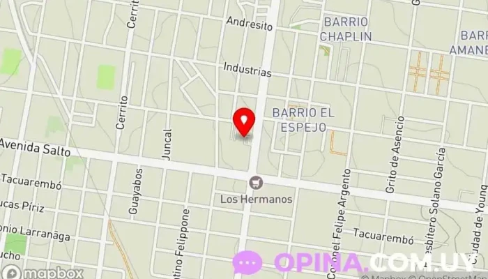 mapa de Papeleria Grafito Sucursal Papelería en Paysandú