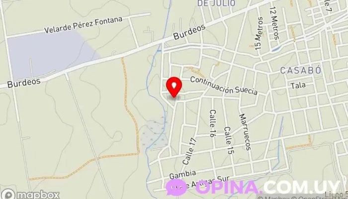 mapa de Papeleria jessiyo Centro comercial en Montevideo