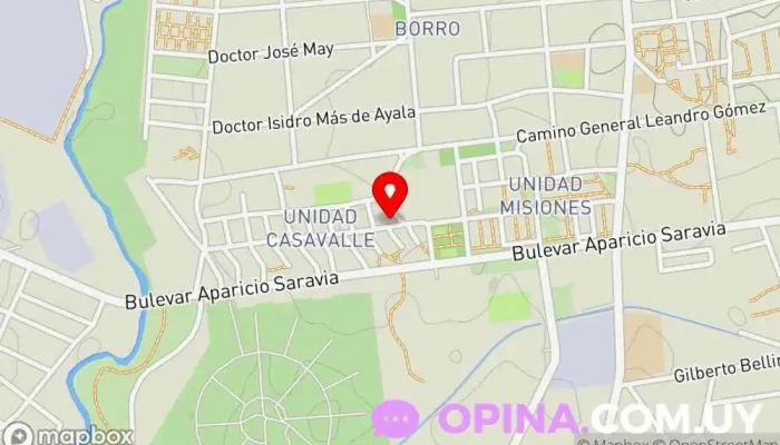 mapa de Papelería, Jugueteria y bazar Los Minions Papelería en Montevideo