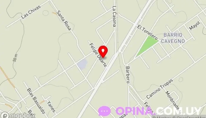 mapa de Papelería JyL Papelería en Villa Crespo y San Andrés