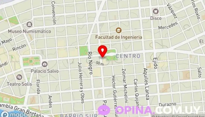 mapa de Papelería Libertad Papelería, Tienda de accesorios informáticos, Imprenta, Juguetería en Montevideo