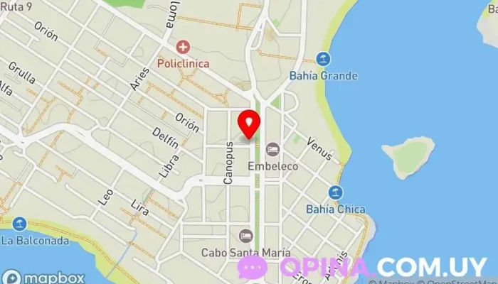 mapa de Papeleria LuLu Papelería en La Paloma