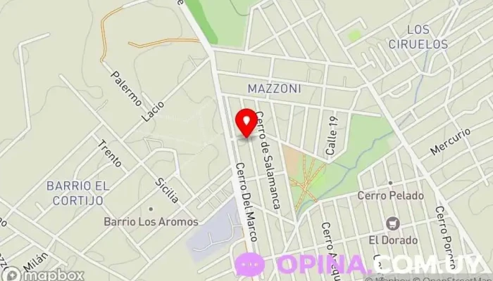 mapa de PAPELERIA Papelería en Maldonado