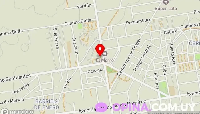 mapa de Papeleria Papelería en Montevideo