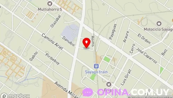 mapa de Papeleria Montevideo Oficinas de empresa en Montevideo