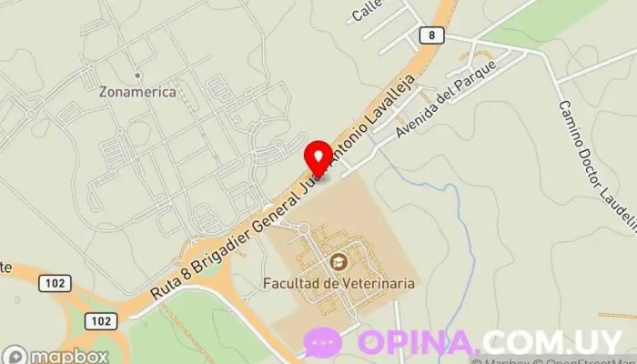 mapa de Papelería mym Papelería en Montevideo