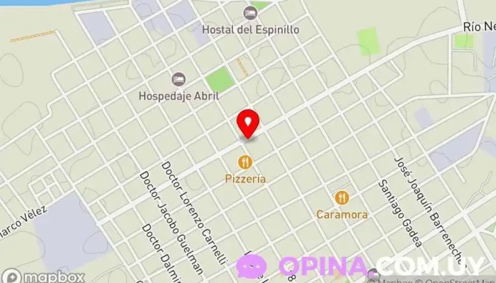 mapa de Papelería Ohana Tienda de artesanías en Dolores