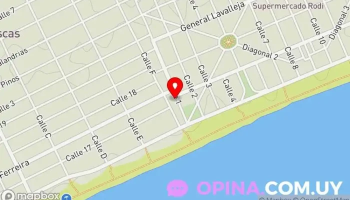 mapa de Papelería Parque del Plata Papelería en Parque del Plata