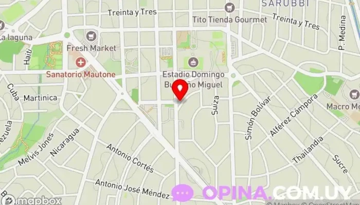 mapa de Papeleria Pink Corner Papelería en Maldonado