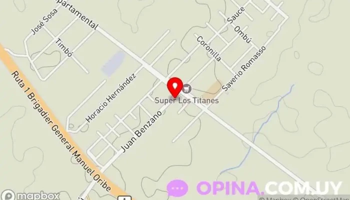 mapa de Papeleria planet Tienda de ropa en Puntas de Valdez