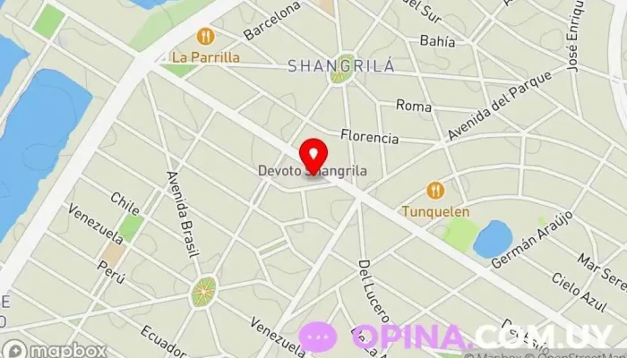 mapa de Papelería Shangrila Papelería en Ciudad de la Costa