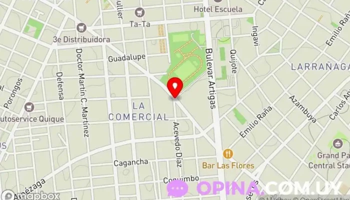 mapa de Papelería Smile shop Papelería en Montevideo