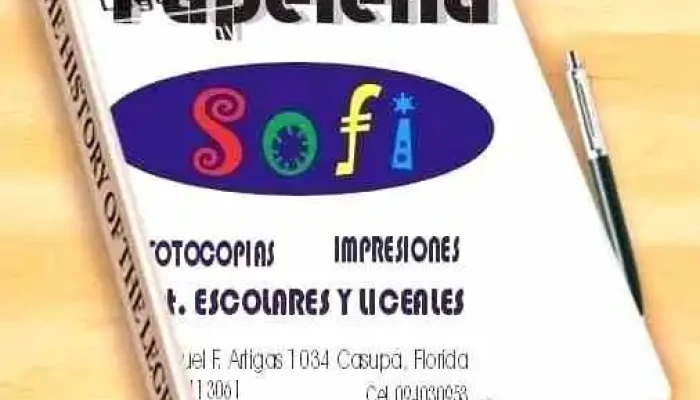 Papeleria Sofi Interior - Casup&aacute;