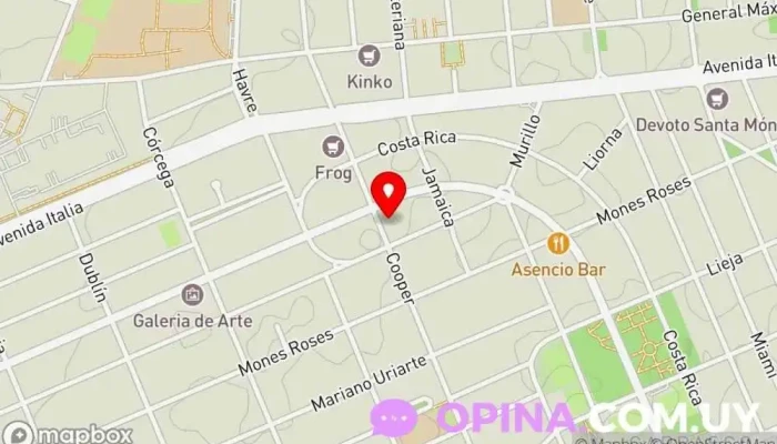 mapa de Papelería Trazos Papelería en Montevideo