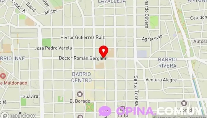 mapa de Papelería Tricollage Papelería en Maldonado