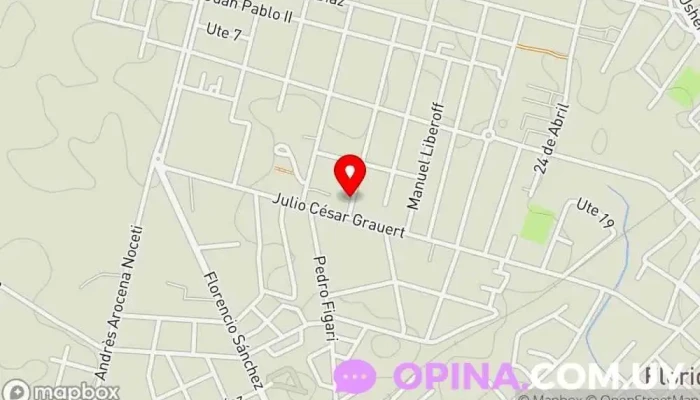 mapa de Papelería violeta Papelería en Florida