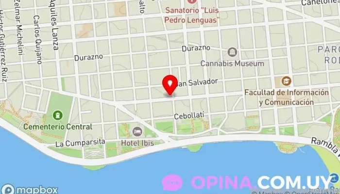 mapa de Papeleria/jugueteria Salón El Pipo Comercio en Montevideo