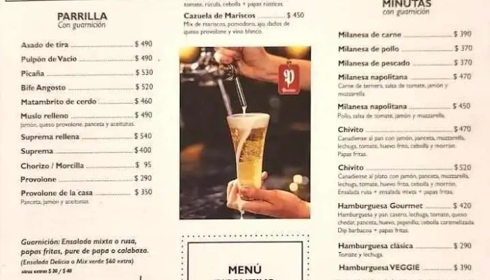 Parador -  Resto Bar La Galponera Menu - Minas