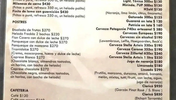 Parador Scotiabank 31 De Playa Mansa -  Menu - Maldonado