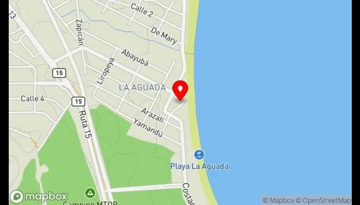 mapa de Parador Terraza Restaurante familiar en La Aguada y Costa Azul