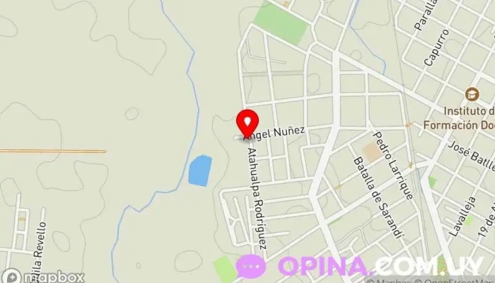 mapa de Parque del oeste Peluquería en Durazno