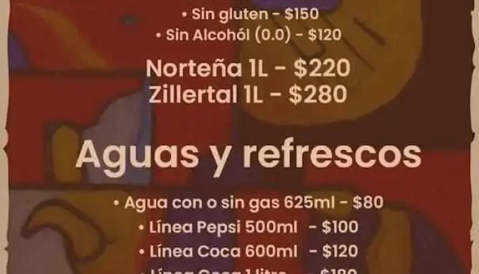 Parrillada Club Social Y Pesca Independiente -  Menu - Montevideo