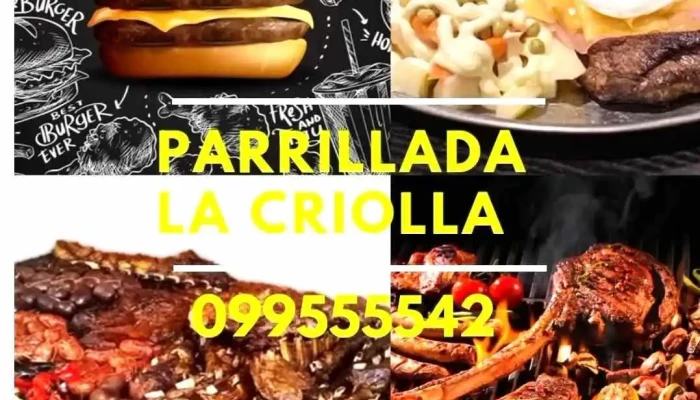 Parrillada La Criolla -  Menu - Maldonado