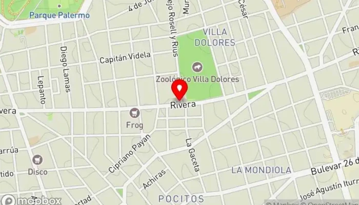 mapa de Parrillada Las Leñas Parrilla en Montevideo