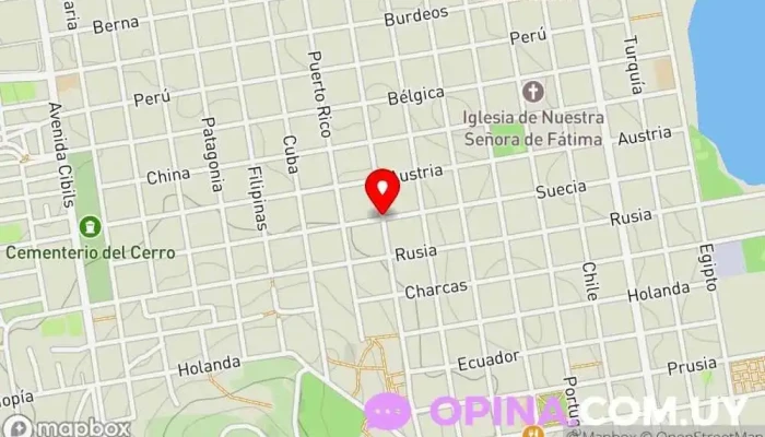 mapa de Pasaje47  en Montevideo