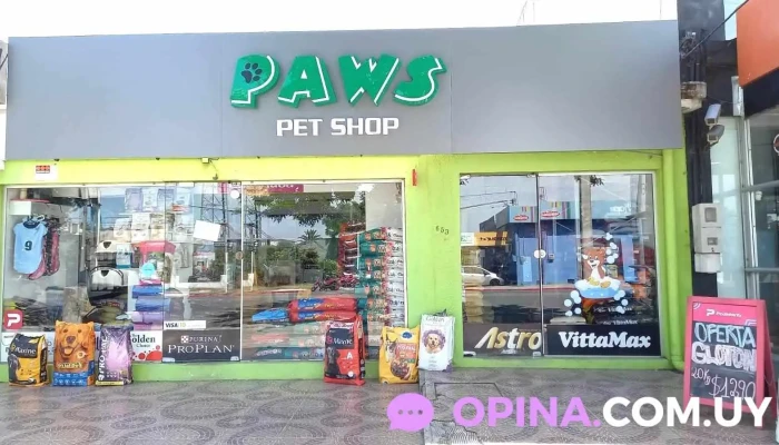 Paws Tienda de productos para Mascotas - Uruguay