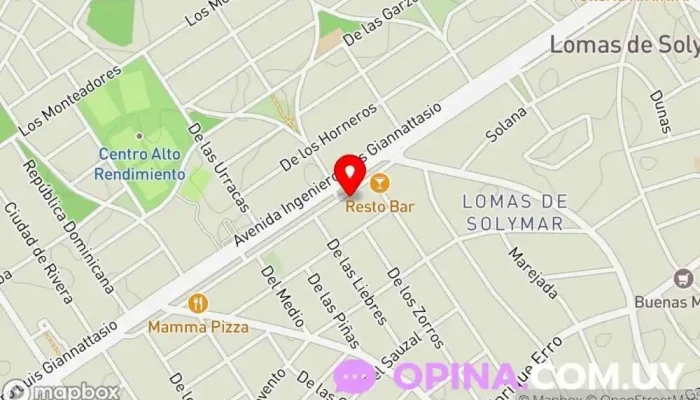 mapa de Pereira Amaro Inmobiliaria Agencia inmobiliaria, Notaría, Tasador inmobiliario, Promotora inmobiliaria, Agencia inmobiliaria especializada en alquileres en Ciudad de la Costa