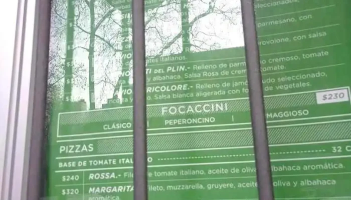 Piazza Italia -  Menu - Montevideo