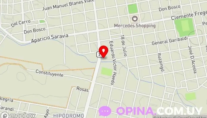 mapa de Piki Creaciones Papelería en Mercedes