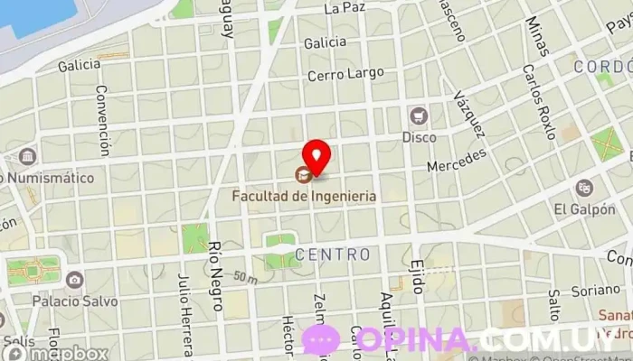 mapa de Piso Inmobiliario Agencia inmobiliaria en Montevideo