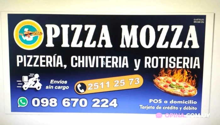 Pizza Mozza Punta De Rieles -  Menu - Montevideo