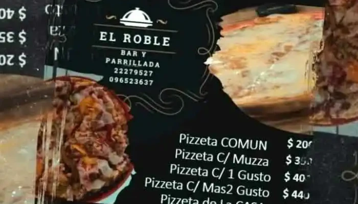 Pizzeria Bar Y Parrillada El Roble Menu - Montevideo