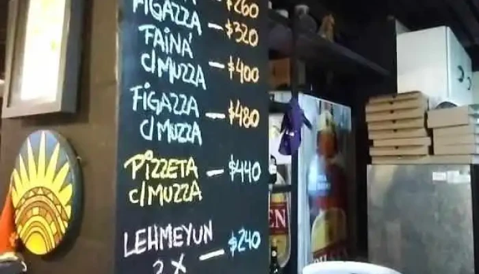 Pizzeria Girasoles Menu - Montevideo