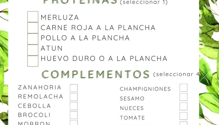 Pizzeria Mediterranea Menu - Montevideo