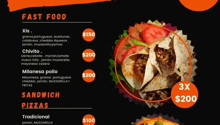 Pizzeria Santanna Menu - Rivera